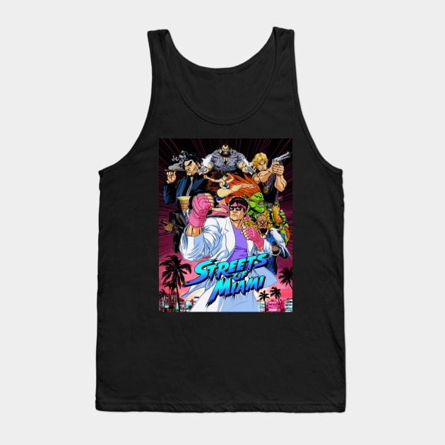 Streets of Miami Tank Top by Billmund